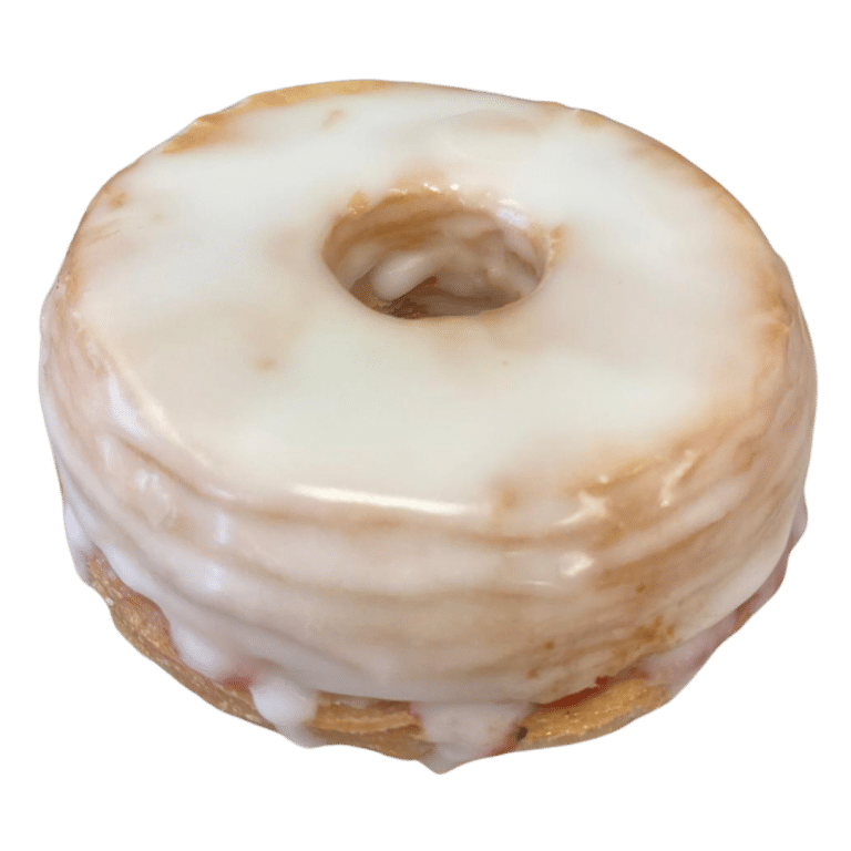 CV04 - veganer Cronut mit Zuckerguss