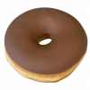 DK01 - klassischer Donut mit Vollmilch Schokolade