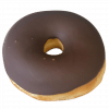 DK01 - klassischer Donut mit dunkler Schokolade