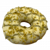 Donut DE10 - mit gehackten Pistazien