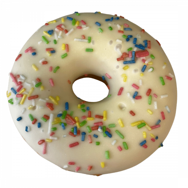 DE01 - Donut mit bunten Streusel