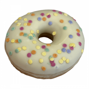 DE02 - Donut mit Konfetti Streusel