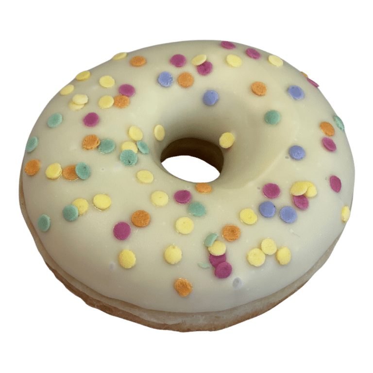 DE02 - Donut mit Konfetti Streusel