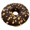 DE06 - Donut mit gehackten Haselnüssen