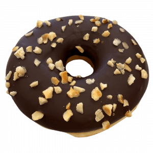 DE06 - Donut mit gehackten Haselnüssen