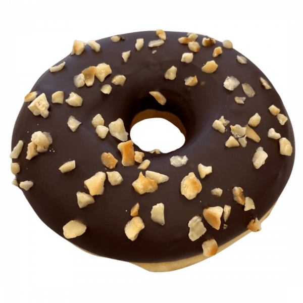 DE06 - Donut mit gehackten Haselnüssen