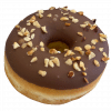 DE06 - Donut mit gehackten Haselnüssen