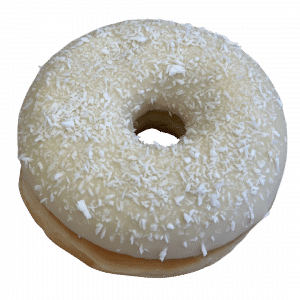 DE09 - Donut mit Kokosraspeln
