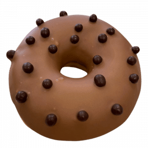 DE12 - Donut mit dunklen Crispearls