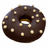 DE14 - Donut mit weißen Crispearls