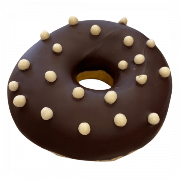DE14 - Donut mit weißen Crispearls