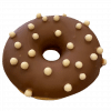 DE14 - Donut mit weißen Crispearls