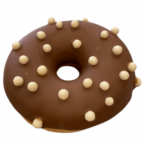 DE14 - Donut mit weißen Crispearls