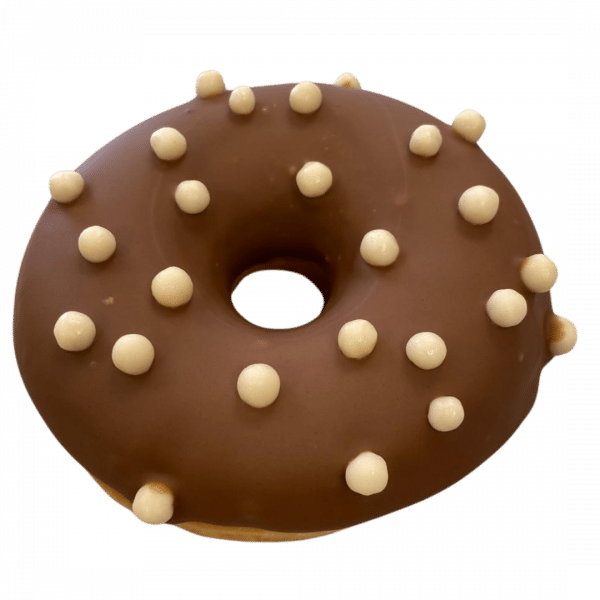 DE14 - Donut mit weißen Crispearls