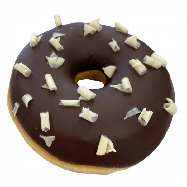 DE17 - Donut mit weißen Schokoflocken