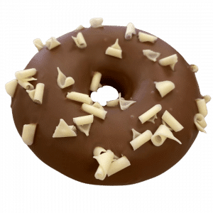DE17 - Donut mit weißen Schokoflocken