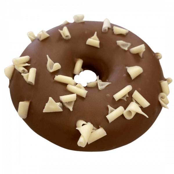 DE17 - Donut mit weißen Schokoflocken