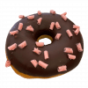DE18 - Donut mit Erdbeer-Schokoflocken