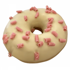DE18 - Donut mit Erdbeer-Schokoflocken