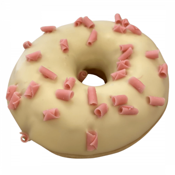 DE18 - Donut mit Erdbeer-Schokoflocken
