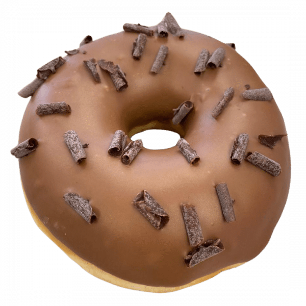 DE19 - Donut mit dunklen Schokoflocken