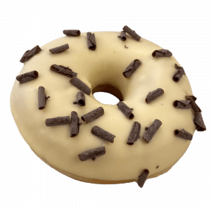 DE19 - Donut mit dunklen Schokoflocken