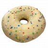 DE20 - Donut mit bunten Miniperlen