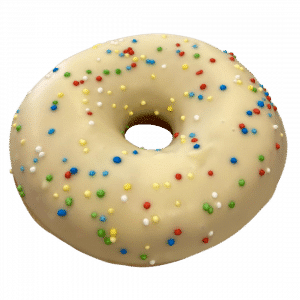 DE20 - Donut mit bunten Miniperlen