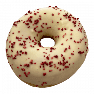 DE21 - Donut mit getrockneten Himbeer-Streusel