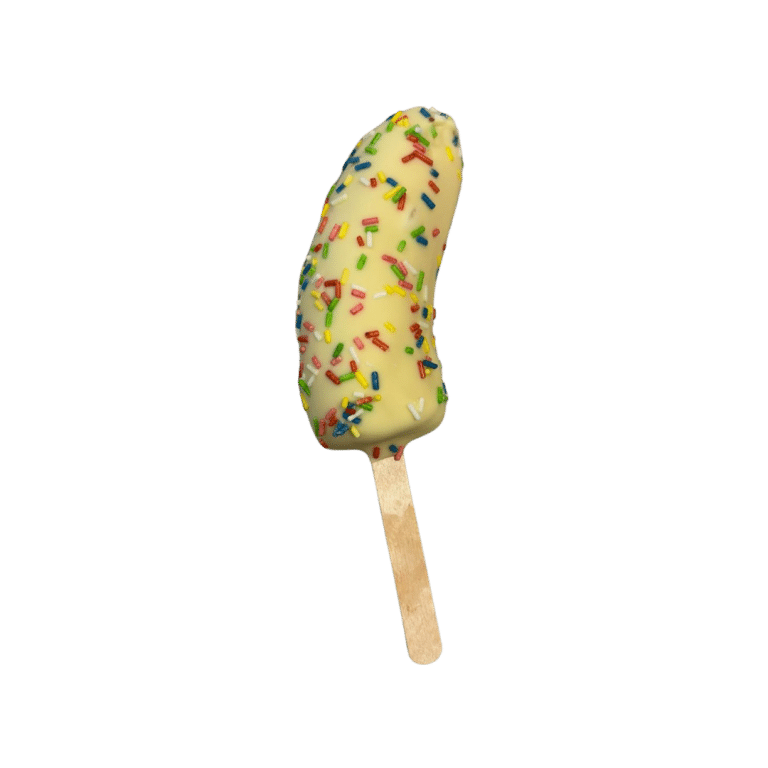 Frozen Banana - bunte Streusel