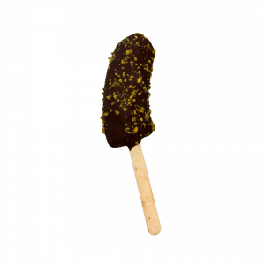Frozen Banana - gehackte Pistazien