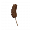 Frozen Banana mit goldene Nuggets