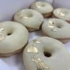 Hochzeit Donut mit Blattgold