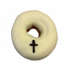 Donut mit Kreuz