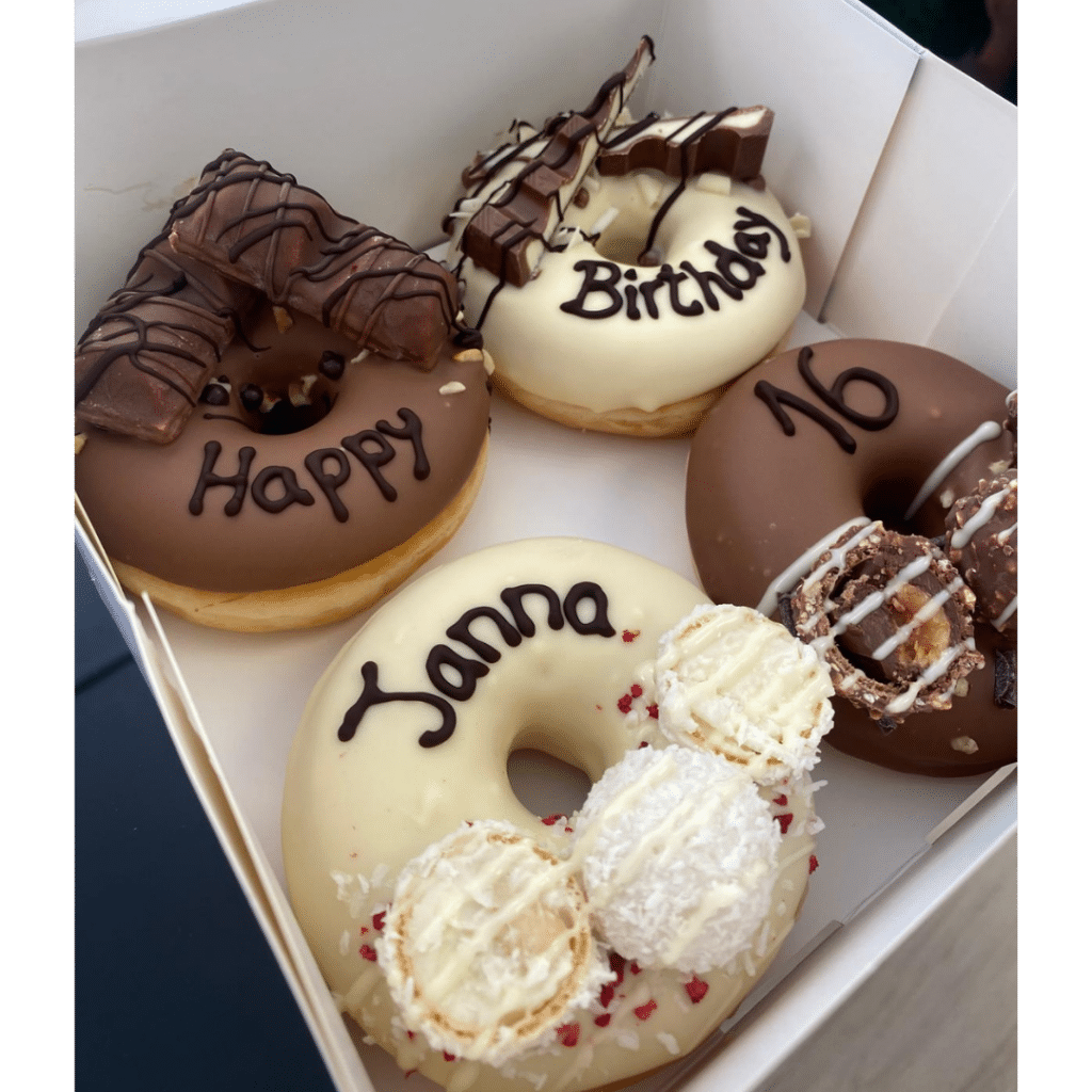Geburtstag Donutbox